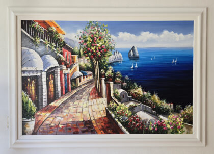Michelangelo Arte - Veduta di Capri